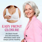 ⏳Hot Sale Only £7.99!!!🖤⏰Comfortable Wireless Front Closure Breathable Cotton Lifting Bra for Seniors