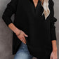 🎉2026 Hot Sale 50% OFF💞🔥Women's Half Zip Sweatshirt Hoodless Hoodie Stand Collar Top