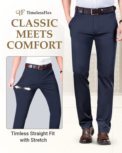 ⏳LAST DAY SALE 65% OFF⚡👖Men's High Stretch Straight Fit Pants