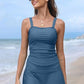 💥Last Day Special Sale 49% OFF🩱Women Vintage Tummy Control Two Piece Tankini Swimsuits