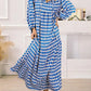 💖Limited Sale 50% OFF💖Women's Elegant Puff Sleeve Floral Boho Maxi Dress