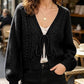 🍂Last Day Promotion 70% OFF💗Women's Solid Basic Loose-Fit Drop Shoulder Long Sleeve Cardigan
