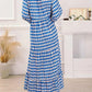 💖Limited Sale 50% OFF💖Women's Elegant Puff Sleeve Floral Boho Maxi Dress