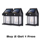 🎁Hot Sale 50% OFF⏳💡Solar Wall Lights Outdoor- Motion Sensor & Weatherproof