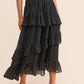 💥Last Day Special Sale 49% OFF💃Women's Off Shoulder Ruffle Tiered Midi Dress
