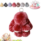 🎁Easter Best Gift  70% Off💥🐰Easter Cute Bunny Plush Keychain - Iron Box Gift Option, 🎁Easter Sweet Surprise