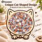 🎁70% OFF!!!-Ready for Christmas!🎅🧩135-Piece Cute Cat Puzzle Challenge Irregular Shaped Wooden Jigsaw Puzzle👍🎁Stress Relief Enthusiast Gift, Christmas Gift✨