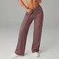 💗LAST DAY SPECIAL SALE 50% OFF👖Women's Plain Loose Wide Leg High Waist Sporty Straight Leg Pants with Pockets✨-Comfortable Daily Wear