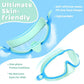 🔥SUMMER GIFT – ONLY £9.99!!🏆#1 Bestselling🏊‍♀️HD children's large frame waterproof and anti-fog swimming goggles