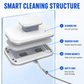 🥳2026 HOT SALE 50% OFF! 🥳💞50K+ SOLD!⚡6‑in‑1 Magnetic Glass Cleaner – 30% wider cleaning area, perfect for high‑rise windows. Dual pads + squeegee – flawless results from the first pass! 🪣🪟