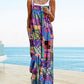 🏖️Summer Hot Sale 50% OFF!🌼Women's Summer Bohemian Wide Leg Jumpsuit with Pockets