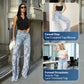 ⏰Time-limited Special-50% OFF💕👖Fashion Lace Patchwork Denim Jeans