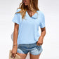 📢📢40% OFF !! ⏰Women's Casual V-Neck Short Sleeve T-Shirt