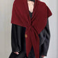 🍂Last Day Promotion - ￡12.99!💗Women's Solid-Color Cashmere Scarf, Your Everyday Touch of Elegance!🍂