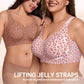 🏆LAST DAY SALE 60% OFF🔥Women's Jelly Bras Wirefree Full Coverage No Underwire Everyday Bra | Comfortable Wireless Padded Bras👍No More Sagging Breasts