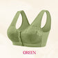 ⏳Hot Sale Only £7.99!!!🖤⏰Comfortable Wireless Front Closure Breathable Cotton Lifting Bra for Seniors