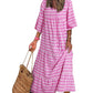💖Limited Sale 50% OFF💖Women's Elegant Puff Sleeve Floral Boho Maxi Dress