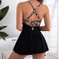 💥Last Day Special Sale 49% OFF🩱Women's Cutout One Piece Skirt Swimsuit
