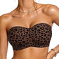 ⛱️Last Day Special Price ￡8.88!💞Women's Strapless Bras Push Up Bandeau Bra Non Slip Seamless Wireless Supportive Padded Bra