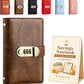 🎁🎅70% OFF!!!-Ready for Christmas!🎄PU Leather Binder Savings Notebook with 3-Digit Resettable Password Lock✉️💸Large Capacity Storage for Money & Important Items