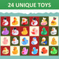 🎅Early Xmas Sale - 49% OFF🎉Advent Calendar 2024-24 Rubber Ducks Toys Advent Calendar for Kids🎁