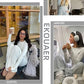 🔥LAST DAY 50% OFF👚2025 Women's Fall Outfits Long Sleeve Wide Leg Lounge Set💕