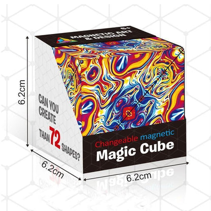 🎅Xmas Hot Sales - 49% OFF💥Changeable Magnetic Magic Cube