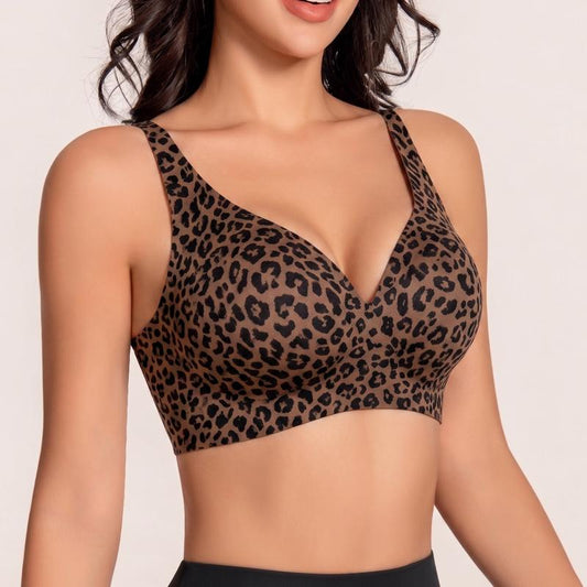💖LAST DAY SALE 50% OFF💕Womens Comfortable Wireless Bralettes Seamless Deep V Everyday Bra
