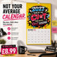 🎁Last Day Sale Only ￡8.99!!🌟2027 Year of the Cunt Wall Calendar – Bold Graffiti Humor Calendar📆