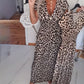 ⏳Off-Season Special Sale 50% OFF⏰Women's V-Neck Leopard Print Dress