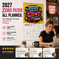 🎁Last Day Sale Only ￡8.99!!🌟2027 Year of the Cunt Wall Calendar – Bold Graffiti Humor Calendar📆