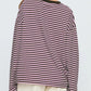 🔥LAST DAY SALE 50% OFF✨⚡Women's Striped Long Sleeve Top