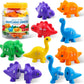 🧠🦕Matching Dinos – 26-Piece ABC Dinosaur Alphabet Learning Set for Toddlers