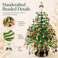 ⏳LAST DAY SALE ONLY ￡6.99!🎄✨ DIY Beaded Christmas Tree Kit – 🎅Create Your Own Sparkling Holiday Decoration