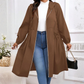 💖HOT SALE 50% OFF🧥Casual Plus Size Drawstring Zip-Up Long Sleeve Hooded Coat