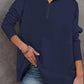 🎉2026 Hot Sale 50% OFF💞🔥Women's Half Zip Sweatshirt Hoodless Hoodie Stand Collar Top