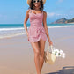 💥Last Day Special Sale 70% OFF🩱Womens One Piece Swim Dress Tummy Control Swimsuits Modest Bathing Suit Full Coverage Swim Skirt