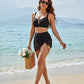 👙Last Day Sale 50% OFF💃Women's High Waisted Bikini Sets U-Wire Tummy Control Swimsuit