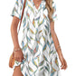 ⏰💃2026 Hot Sale 50% OFF🌸Women's Casual V Neck Vacation Midi Dress With Pockets