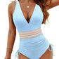 💃Pre-Summer Sale 49% OFF💃Tummy Control One Piece Drawstring Swimsuits