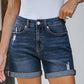 💖LAST DAY SALE 50% OFF🩳Women's Casual Ripped Denim Shorts High Rise Distressed Rolled Hem Jeans Shorts