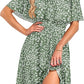 🌈2026 Summer Hot Sale 50% OFF!✨Women's Off the Shoulder Mini Dress - 🌸Floral Print, Casual Style, Summer Wear