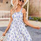 ⏰2026 Hot Sale 49% OFF💃Women's Summer Square Neck A-Line Mini Dress with Pockets