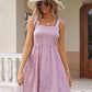 ⏰2026 Hot Sale 49% OFF💃Women's Summer Square Neck A-Line Mini Dress with Pockets