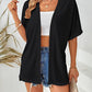🔥Summer Hot Sale 49％ OFF🏳️‍🌈2025 New Stylish Flowy Short Sleeve Cardigan