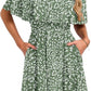 🌈2026 Summer Hot Sale 50% OFF!✨Women's Off the Shoulder Mini Dress - 🌸Floral Print, Casual Style, Summer Wear
