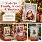 🎁70% OFF!!!-Ready for Christmas!🎅Christmas Gift Card Book, DIY Spiral-Bound Christmas Gift Card Holder Book🎁Personalized Xmas Gifts for Family, Festive & Party Supplies