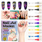🥳2026 HOT SALE- 50% OFF!🥳💞50K+ SOLD!✨🎨Dual‑Tip Nail Art Pens – Quick‑dry, no UV lamp.Fine & brush tips 💅Easy DIY at home. No smudges, just art! 🖌️