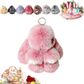 🎁Easter Best Gift  70% Off💥🐰Easter Cute Bunny Plush Keychain - Iron Box Gift Option, 🎁Easter Sweet Surprise