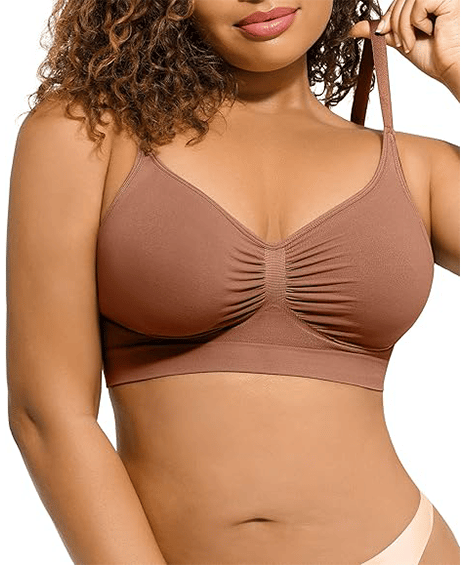 💃Hot Sale 49% OFF🔥Women's Full Coverage Non-Padded Wireless Sculpt Bra